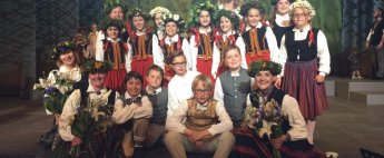 Cīrulīši Tautas mūzikas koncertā koncertzālē Rīga